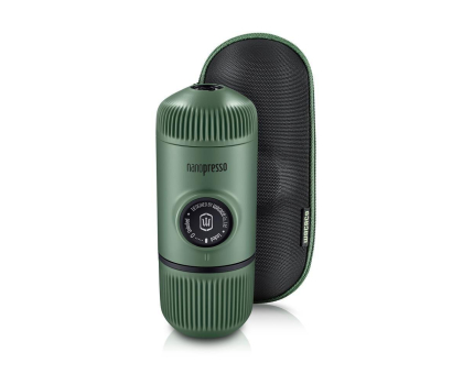 Ekspres i kawa Wacaco Przenośny ekspres do kawy WACACO Nanopresso Moss Green+Etui